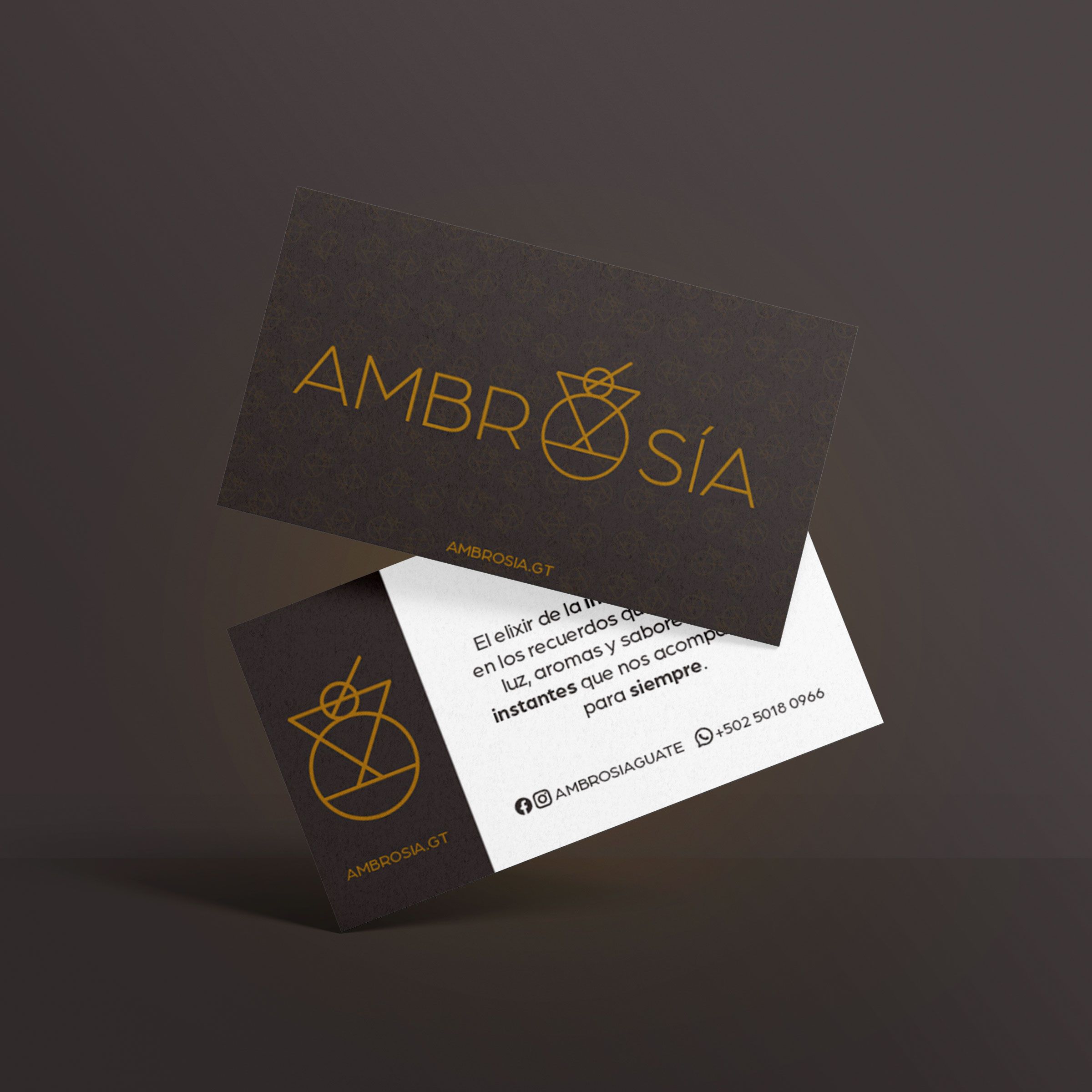 Branding para Ambrosía — imaxe 6